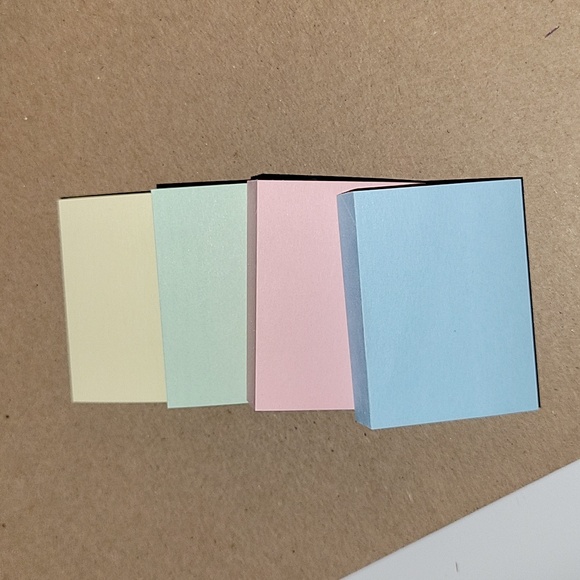 Business Source 16500 adhesive sticky notes 1.5"x2" 100 12 pack assorted pastel - Picture 5 of 8